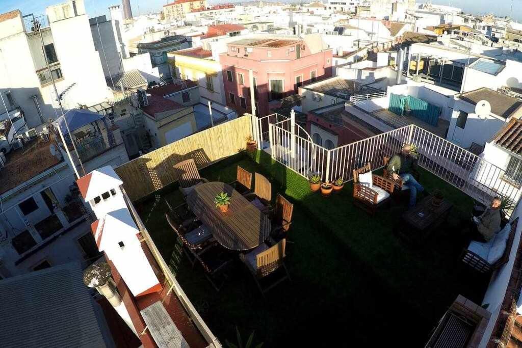 Apartamento Ático Plaza Nueva Sevilla Exterior foto