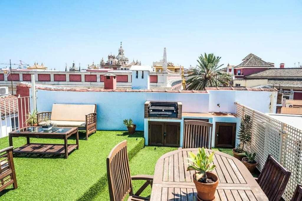 Apartamento Ático Plaza Nueva Sevilla Exterior foto