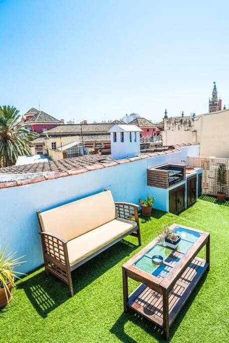 Apartamento Ático Plaza Nueva Sevilla Exterior foto