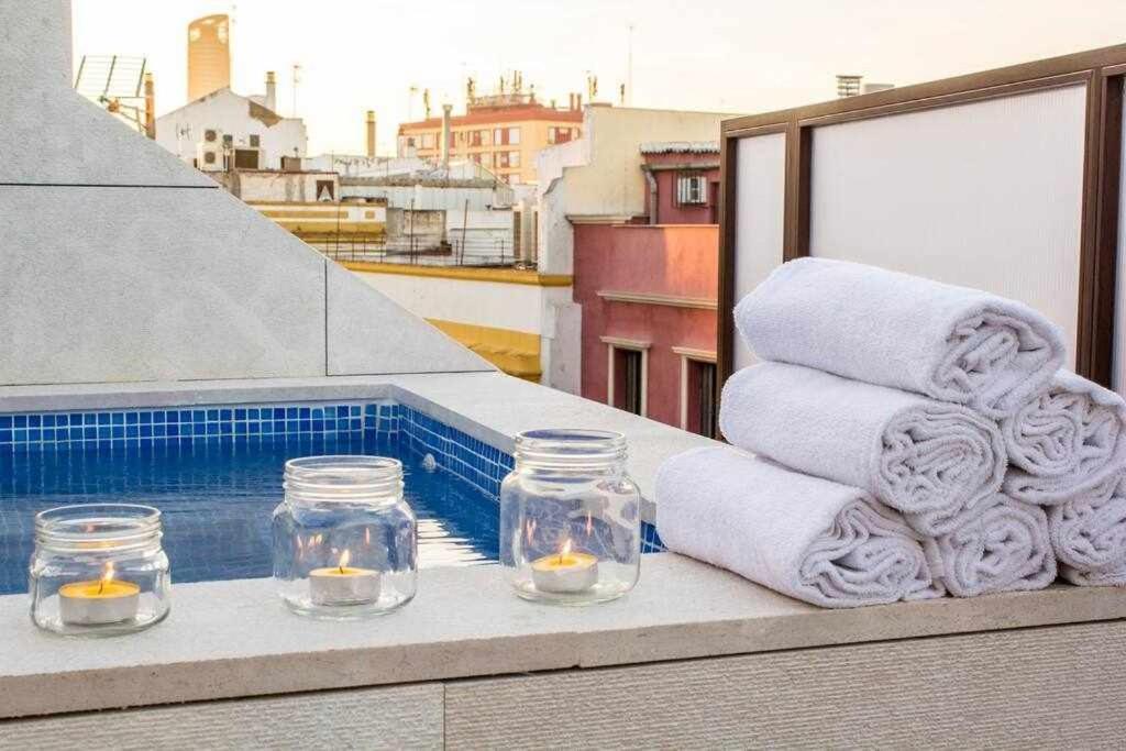 Apartamento Ático Plaza Nueva Sevilla Exterior foto